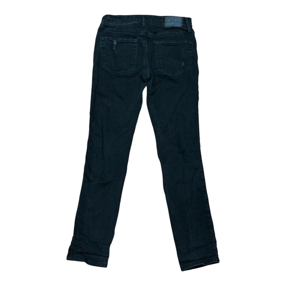 American Eagle Jeans Mens 28x30 Black AirFlex+ Real Good Distressed Stretch - Picture 7 of 8